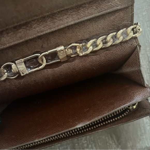 Authentic Louis Vuitton monogram Porte monnaie billets tresor billfold wallet - Picture 10 of 11